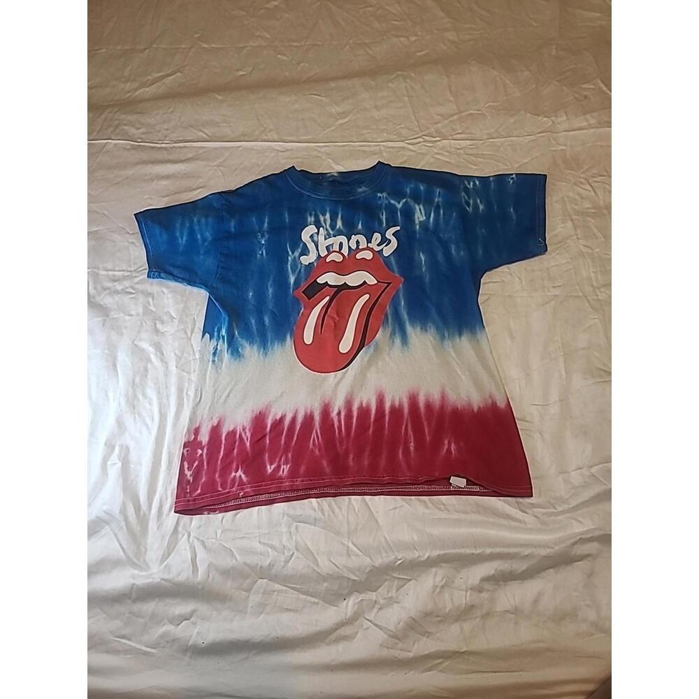 The Rolling Stones Youth Large Concert  Tour T Shirt 2019 No Filter Tye Dye